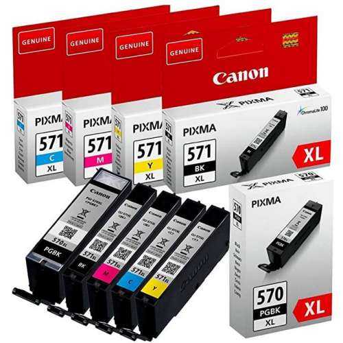 Canon PGI 570XL /CLI-571XL Noir, jaune, cyan, magenta
