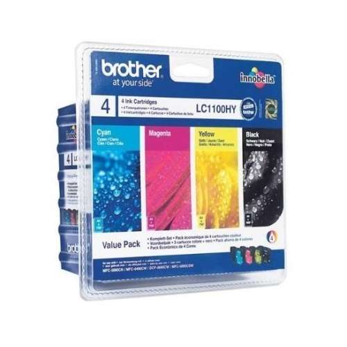 Brother LC1100HYVALBP ValuePack Cartouches d'encre d'origine au prix le moins cher sur promos-boutique.com